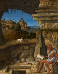 Der heilige Hieronymus beim Lesen, 1505